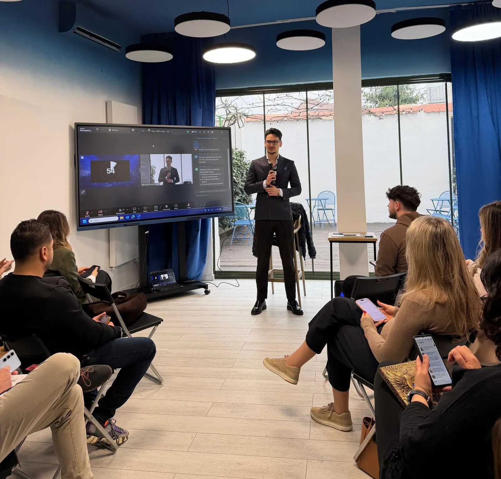 Workshop susținut de Dragoș Neagoe
